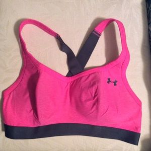 Like New - Pink Under Armour Sports Bra